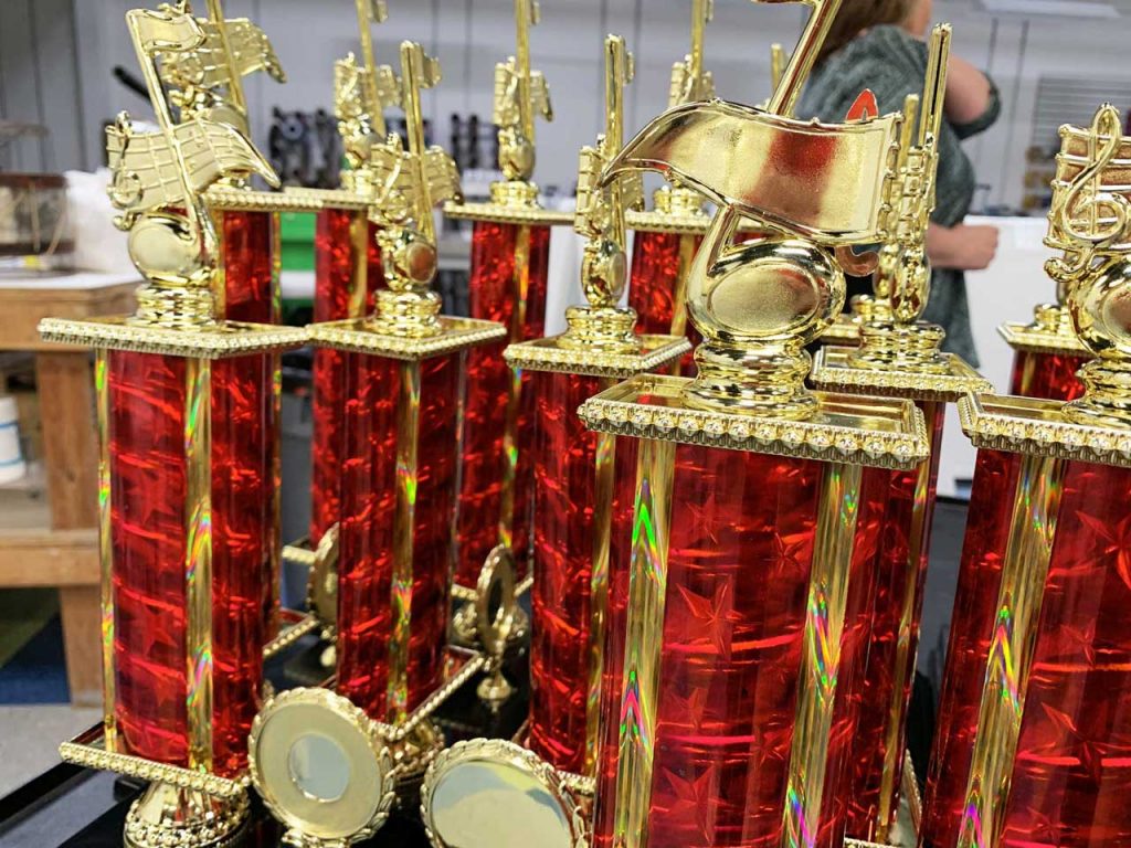 Trophies in Shafter